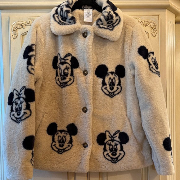 NWT - Mickey and Mini Feax Fur jacket sz S - Picture 8 of 8